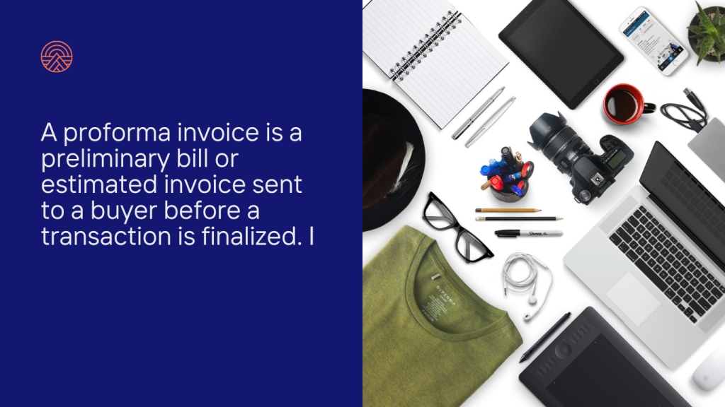 what is a proforma invoice